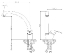 Смеситель Rossinka Y35-23 для кухонной мойки