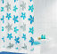 Штора для ванной комнаты Ridder Fleur синий/голубой 180x200 47353