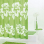 Штора для ванной комнаты Ridder Flowerpower (Т) зеленый 180x200 42355