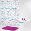 Штора для ванной комнаты Ridder Woda фиолетовый 180x200 33351