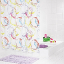 Штора для ванной комнаты Ridder Party цветной 180x200 33810