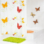 Штора для ванной комнаты Ridder Butterflies оранжевый 180x200 32604