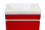Тумба с раковиной Style Line Compact 40 Люкс подвесная красная