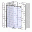 Душевая дверь в нишу RGW Classic CL-12 (960-1010)x1850 стекло шиншилла 04091210-51