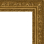 Зеркало Evoform Definite BY 3103 54x144 см виньетка состаренное золото